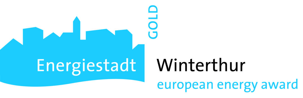 Energiestadt Winterthur logo weiss Hintergrund