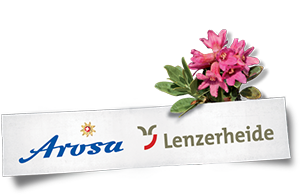 arosa Lenz Logo blume schweizer wappen ohne Hintergrund