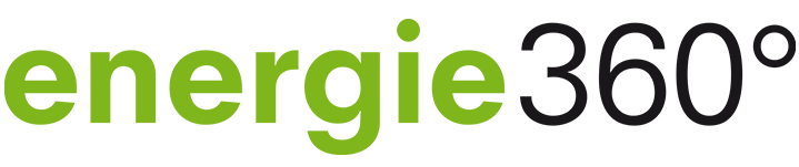 Logo energie 360 Grad schwarz grün ohne Hintergrund