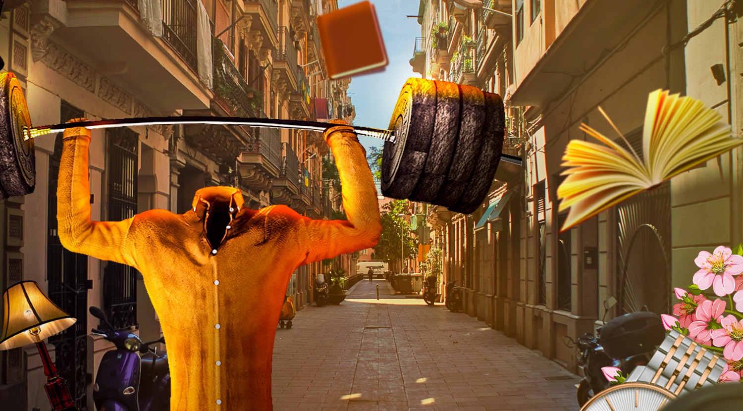 LessIsMore diverse Konsumartikel fliegen Hemd Kraft Training