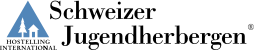 Logo Schweizer Jugendherberge blau schwarz ohne Hintergrund
