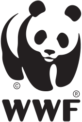 Logo WWF Panda schwarz ohne Hintergrund
