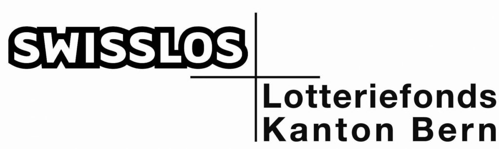 Logo Swisslos Lotteriefonds des Kanton Bern schwarz