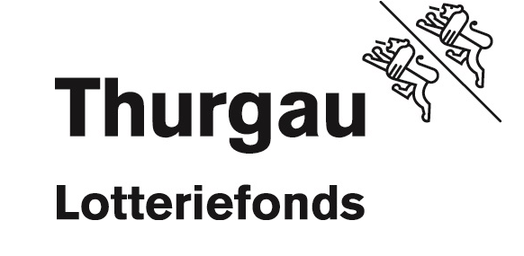 Logo Lotteriefonds des Kanton Thurgau schwarz Löwe