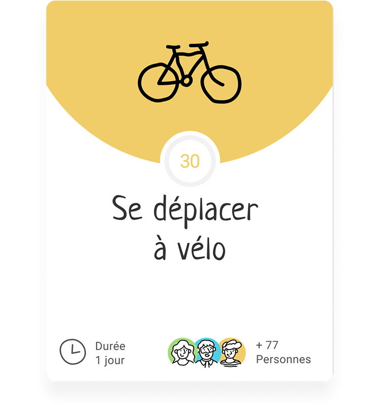 se déplacer à vélo challange gelb Icon vélo Bike Fahrrad