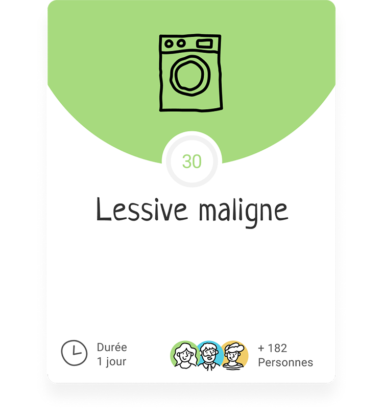 lessive maligne challenge Icon lessive