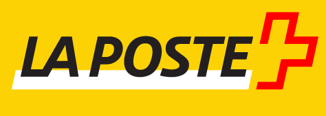 Logo La Poste gelb weiss schweiz