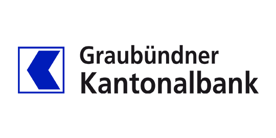 Logo Graubündner Kantonalbank blau schwarz