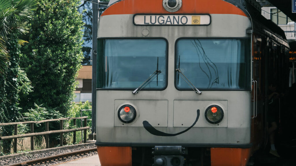 Zug Lugano rot Tessin