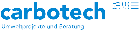 Logo carbotech Umweltprojekte und Beratung blau