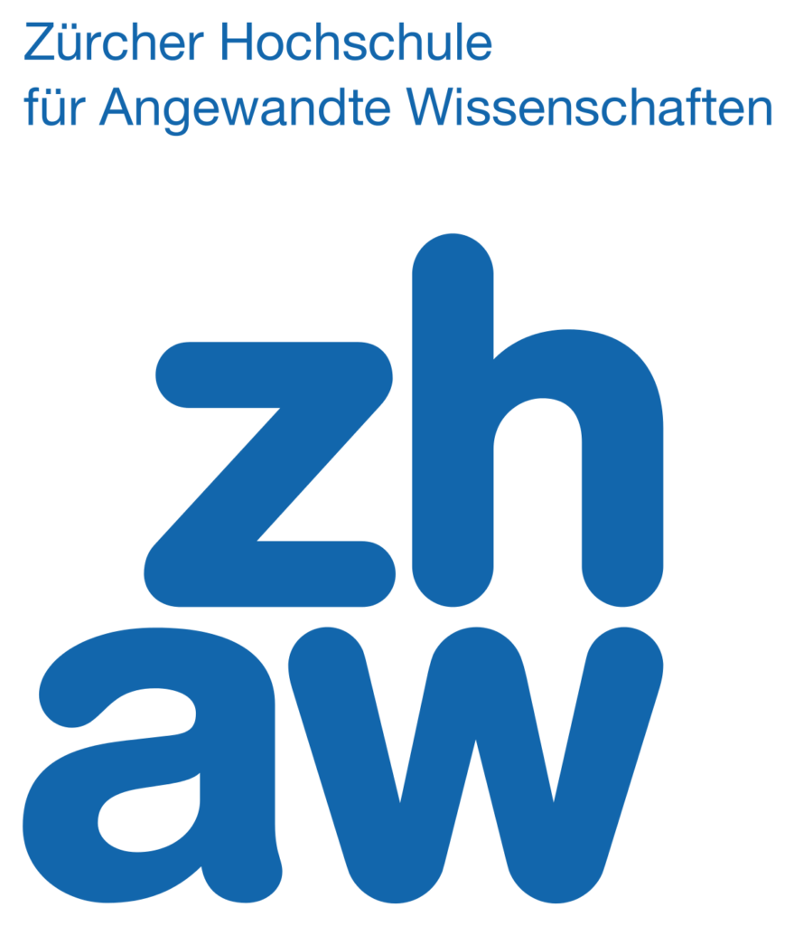 ZHAW Logo blau transparenter ohne Hintergrund