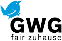 GWG Logo mit blauem Vogel