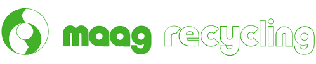 Maag Recylcling Logo in grün