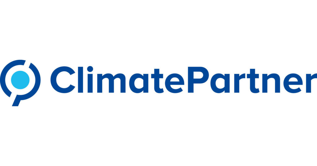 Logo ClimatePartner in blau