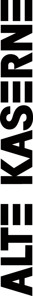 Logo alte Kaserne Winterthur schwarz weiss vertikal