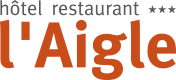 Logo hôtel restaurant l'Aigle
