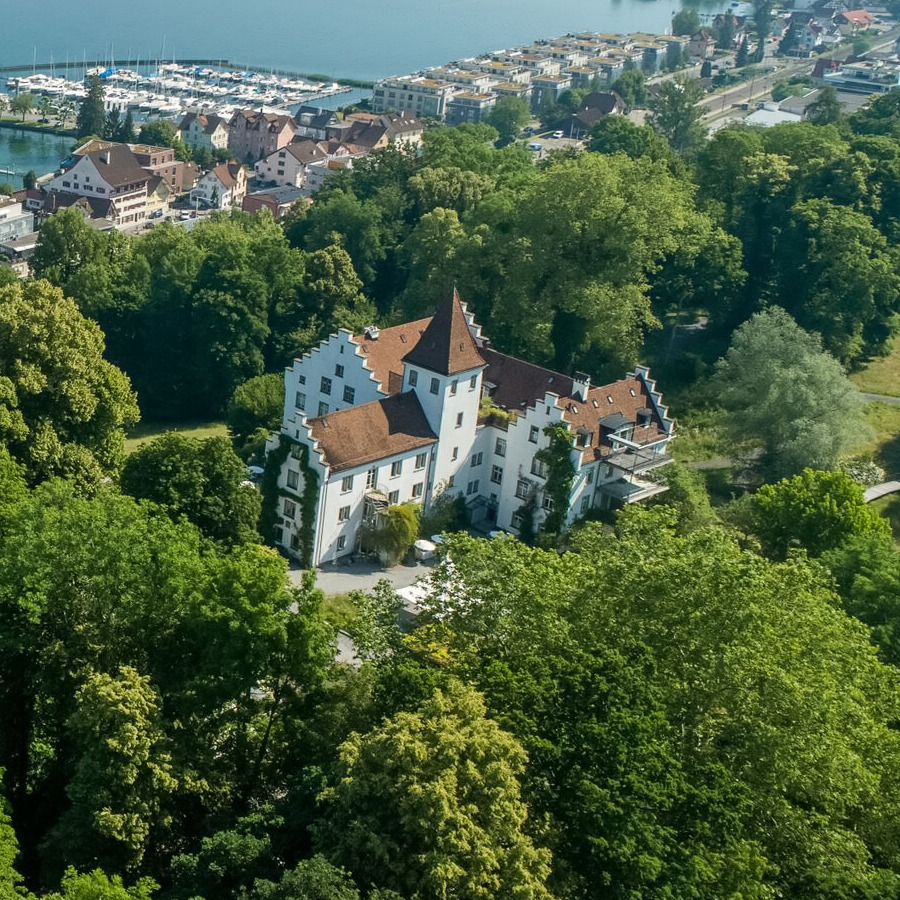 Schloss Wartegg Luftaufnahme
