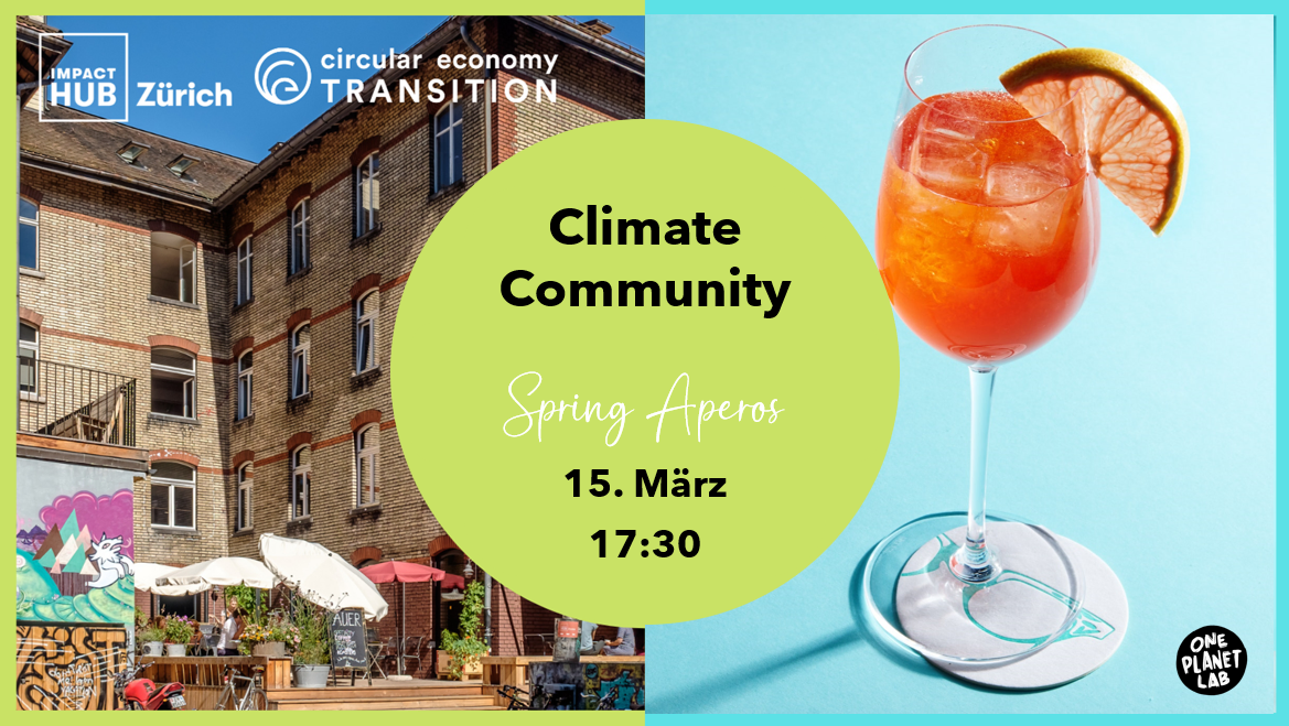 One Planet Lab - Climate Community Apéro