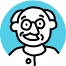 Älterer Mann Avatar Icon